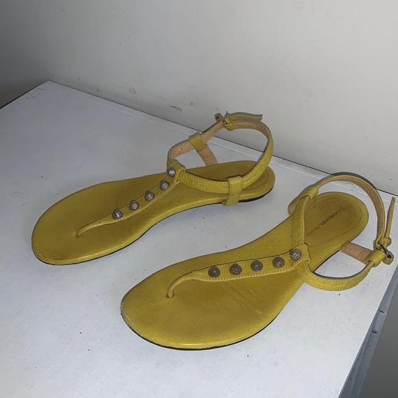 BALENCIAGA SANDLES CALFSKIN size 7 - Picture 2 of 6